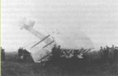 Flugzeug von Alcock und Brown nach der Landung